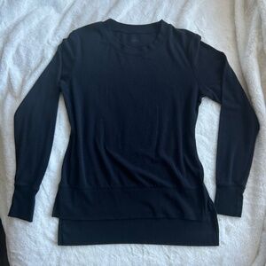 ALO Yoga Glimpse Long Sleeve Slit Pullover